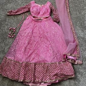 Pink Lengha